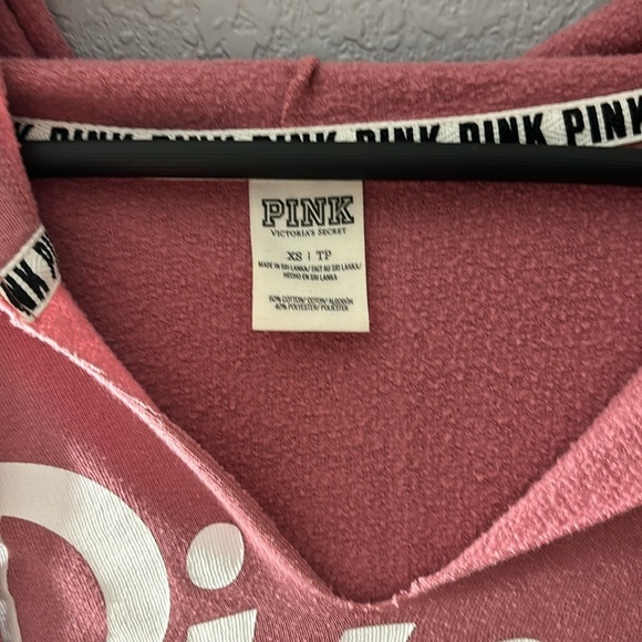 Victoria’s Secret PINK V Neck Sweater Hoodie - Picture 2 of 8